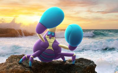 Pokemon GO Spelunker's Cove Crabrawler timed research cover