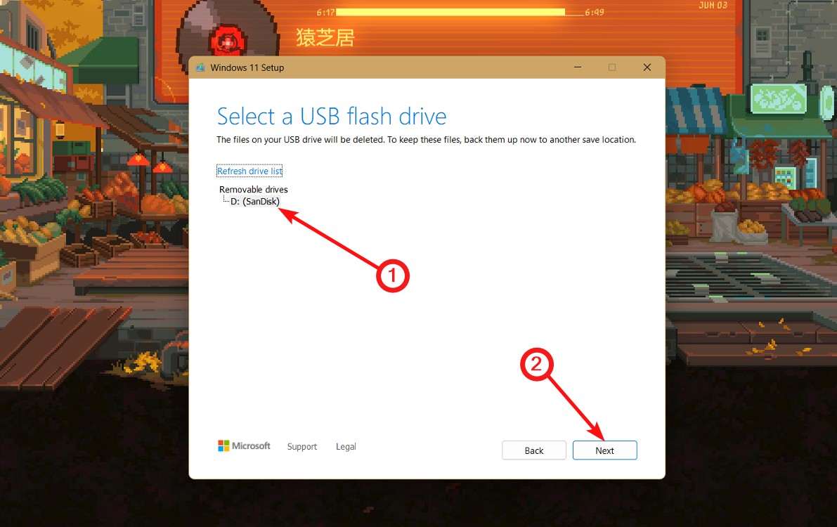 reinstall windows 11 usb without losing data
