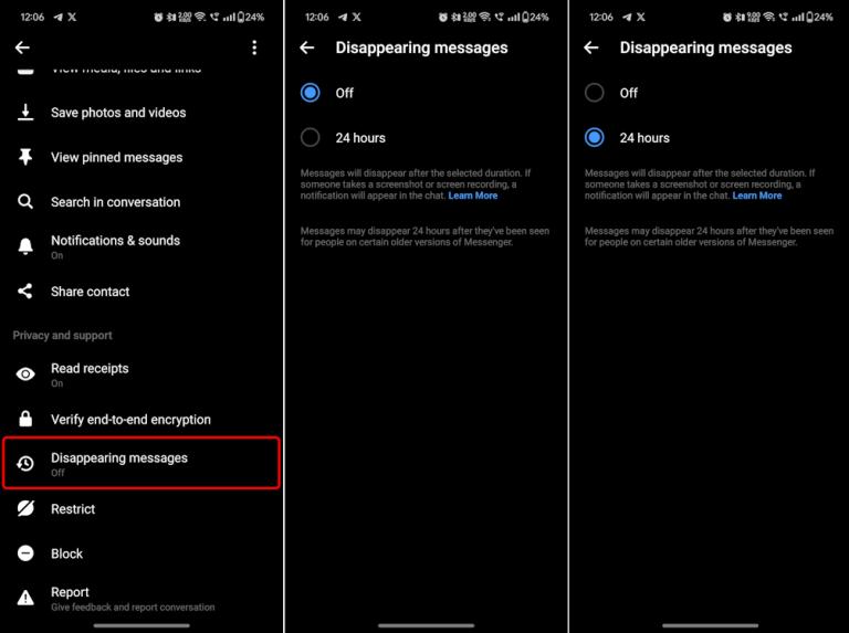 How to Turn on Disappearing Messages on Facebook | Beebom