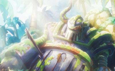 Ancient Giant Robot in One Piece