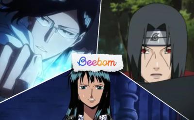 black hair anime characters