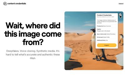 detect ai-generated images using c2pa content credentials