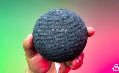 Google Home Mini Reset Cover