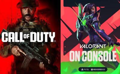 Call of Duty Modern Warfare 3 and Valorant Console Xbox Game Pass cover
