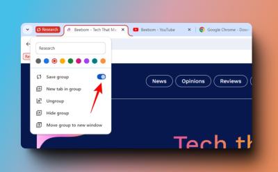 Create and Save Tab Groups in Google Chrome Cover