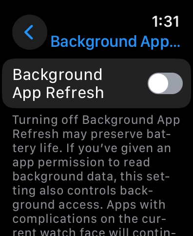 Adjust Apple Watch Wake Duration