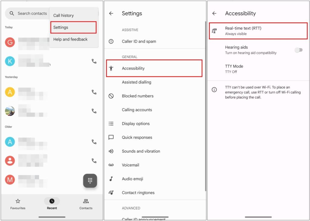 Call During Rrt What Is RTT Calling and How to Enable It? | Beebom