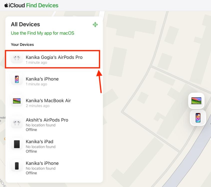 Ios Find Device How to Find AirPods That Got Lost or Stolen | Beebom