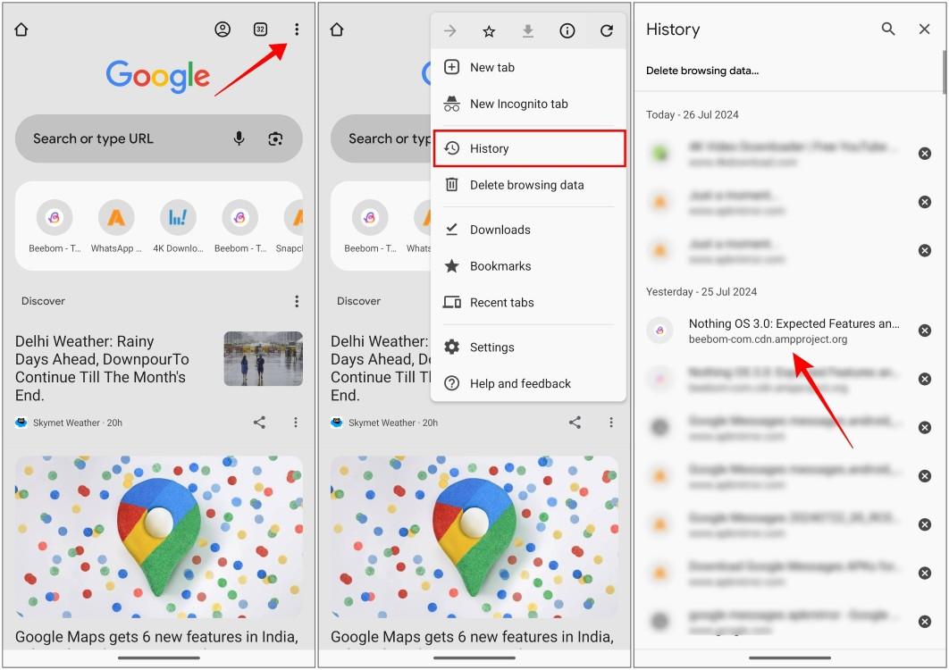 How to Reopen Closed Tabs on Google Chrome | Beebom