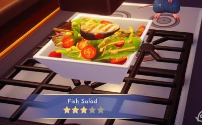 How to Make Fish Salad in Disney Dreamlight Valley