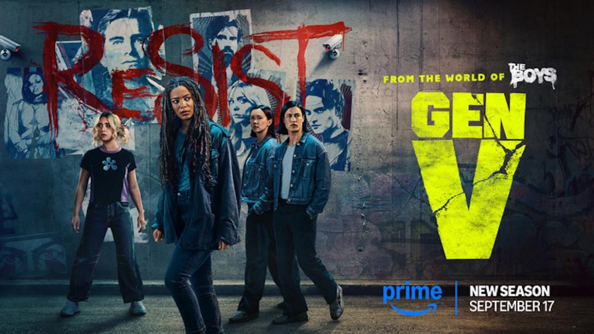 Gen V season 2 cast members poster