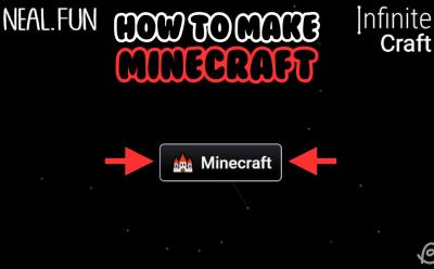 How to make Minecraft in Infinite Craft