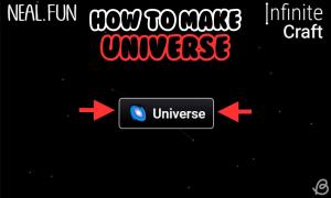 How to Make Universe in Infinite Craft