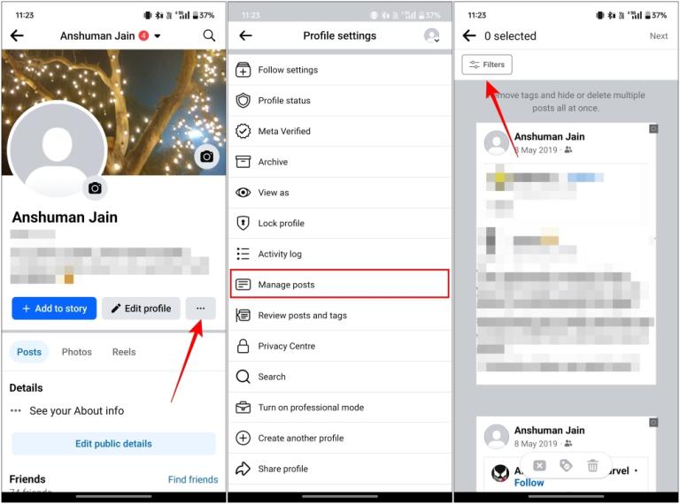 How to Bulk Delete Facebook Posts | Beebom