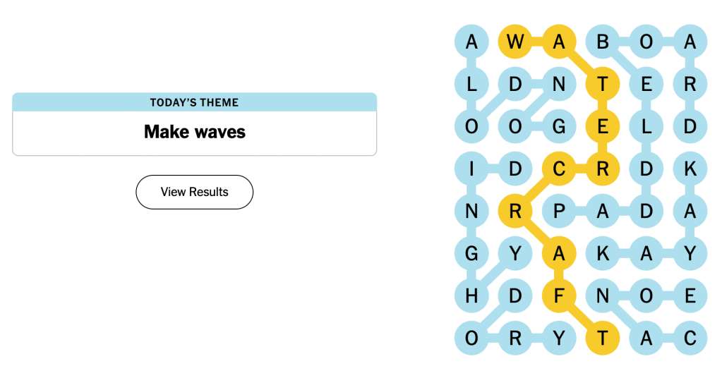 NYT Strands Today – Hints, Answers &amp; Spangram for July 22