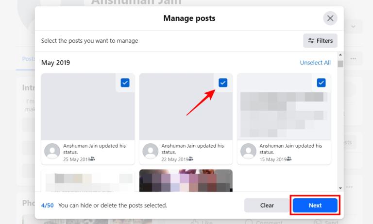How to Bulk Delete Facebook Posts | Beebom