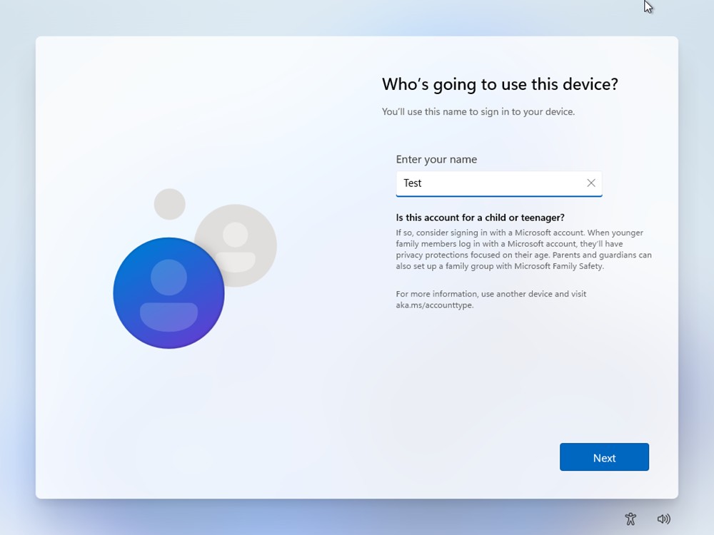 how to set up windows 11 pro without a microsoft account