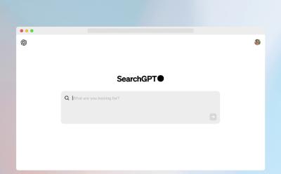 chatgpt search engine interface aka searchgpt