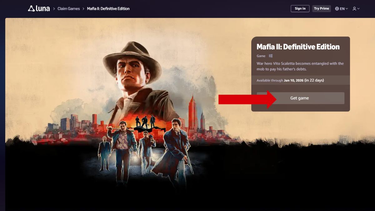 Consigue Mafia en Amazon Luna