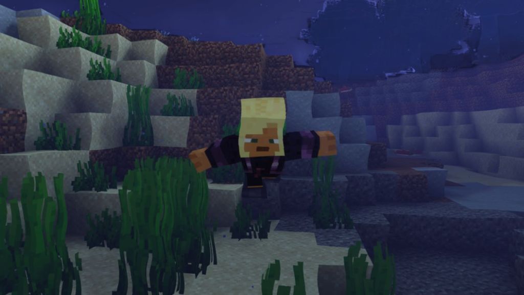 Depth Strider Enchantment in Minecraft