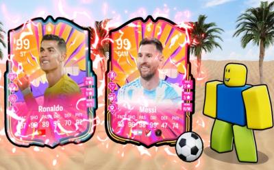 Football RNG cover with Messi and Ronaldo