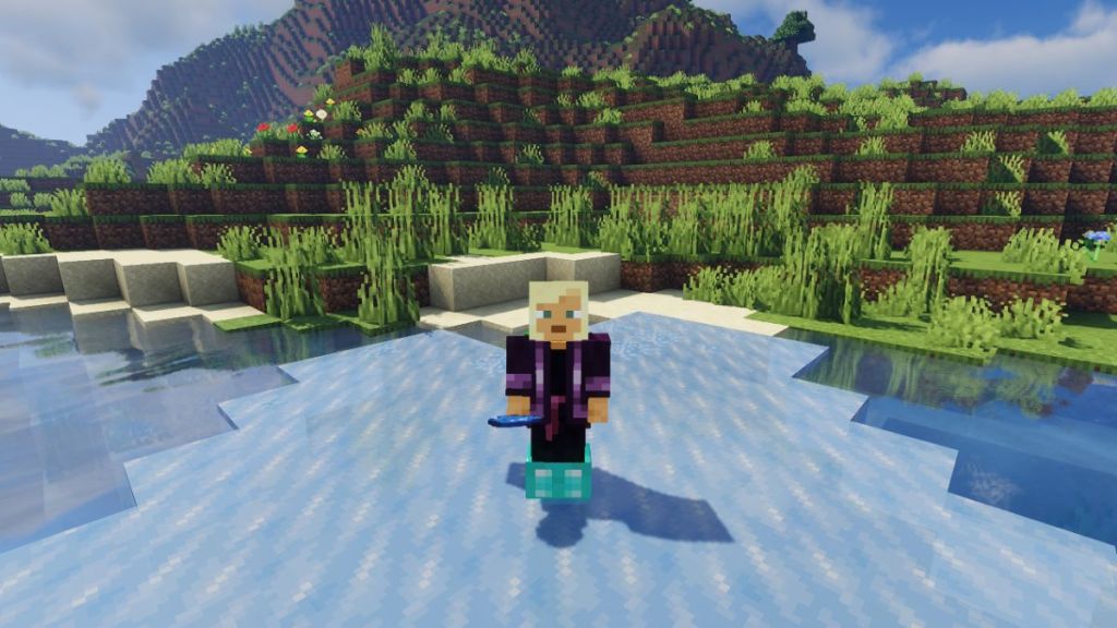 Frost Walker enchantment in Minecraft