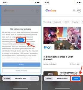 How to Hide Ads in Safari Using Distraction Control Feature in iOS 18 ...