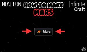 How to Make Mars in Infinite Craft