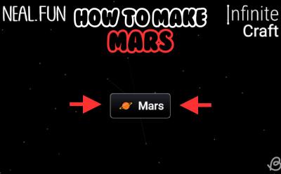 How to Make Mars in Infinite Craft