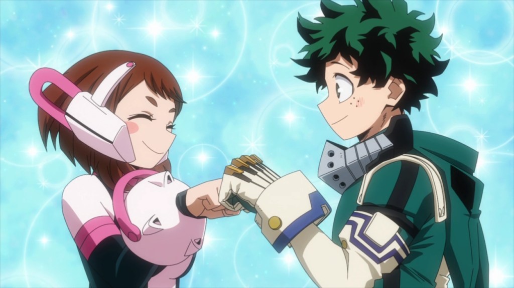 IzuOcha ship in My Hero Academia anime