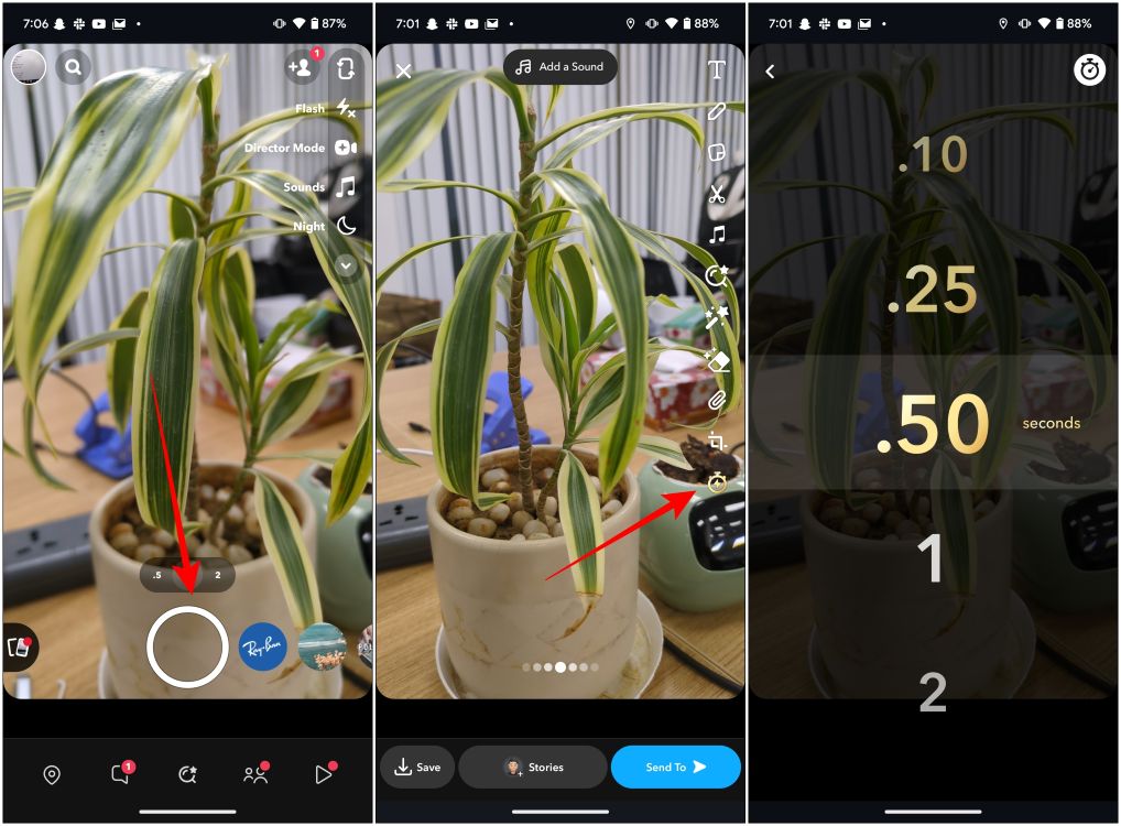 How To Send Lightning Snaps On Snapchat Beebom how-to-send-lightning-snaps-on-snapchat-beebom