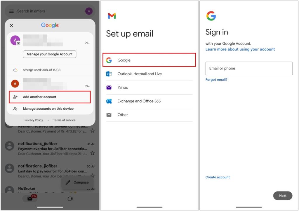 FIX SIGN IN ISSUES WITH GMAIL visual data 6