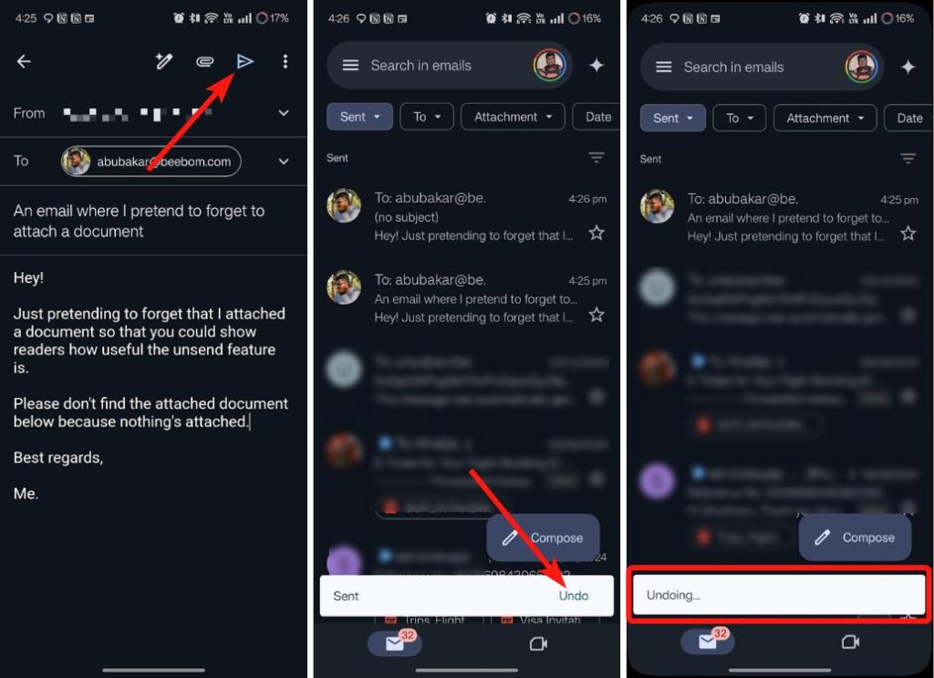 SEND OR UNSEND GMAIL MESSAGES visual data 2