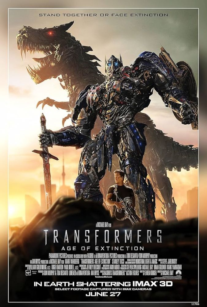 Transformers Age of Extinction poster