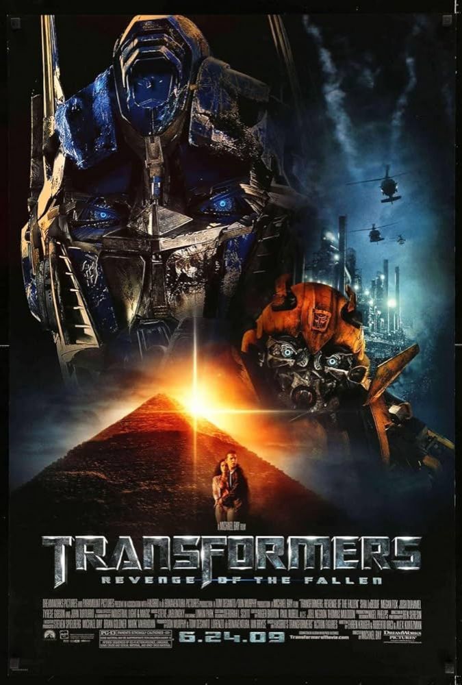 Transformers Revenge of The Fallen poster