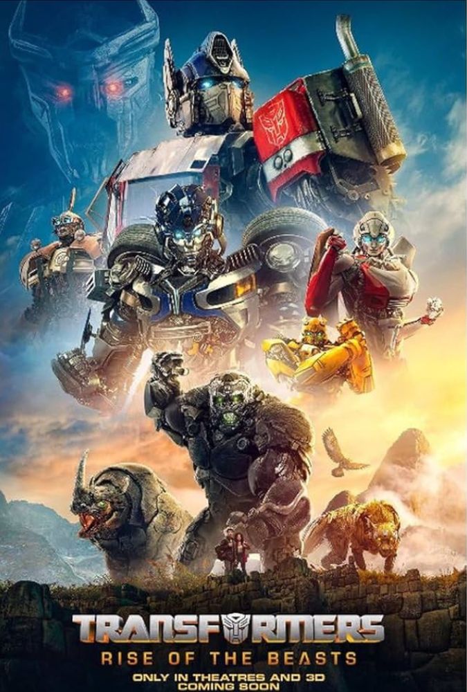 Transformers Rise of The Beasts poster