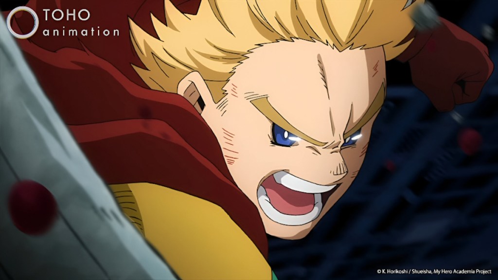 Lemillion against Overhaul in My Hero Academia