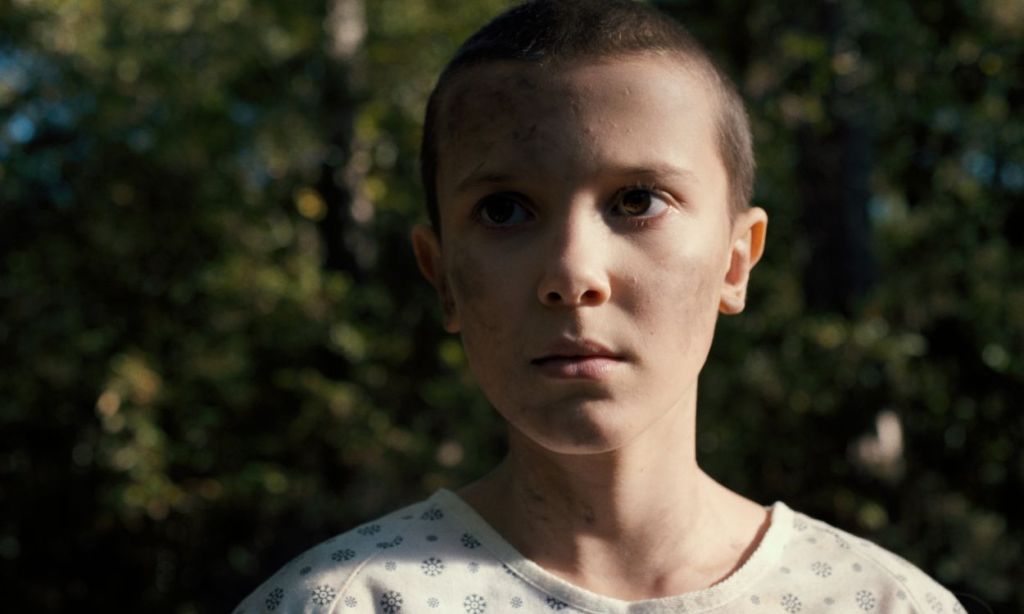 Eleven in Stranger Things