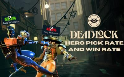 All Deadlock Hero pick and win rate cover
