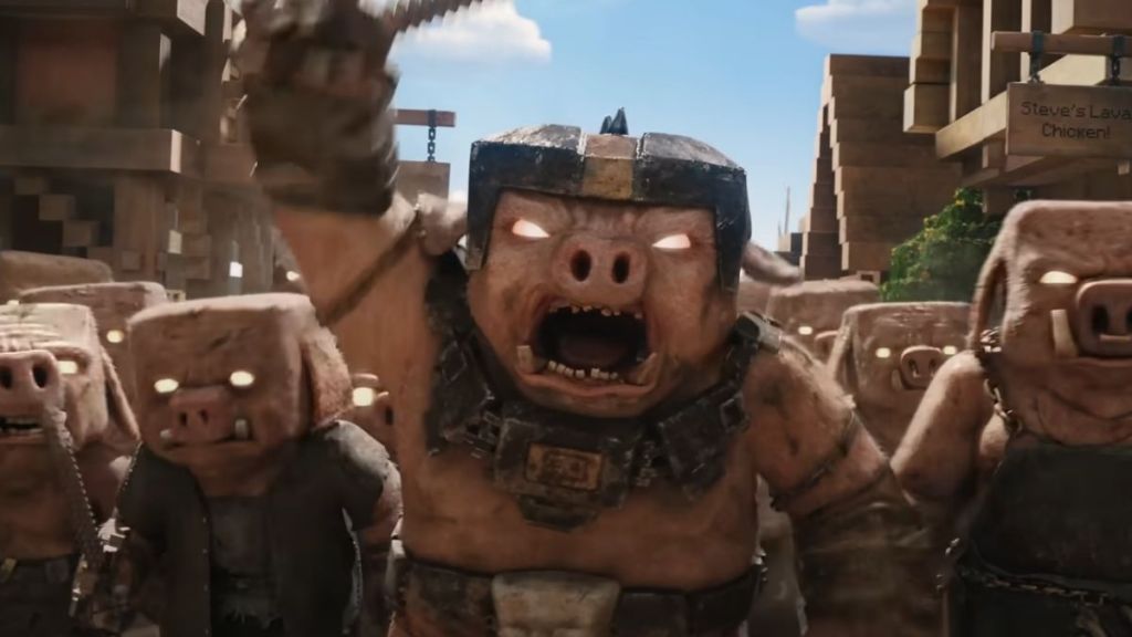 Bruce in Minecraft Movie