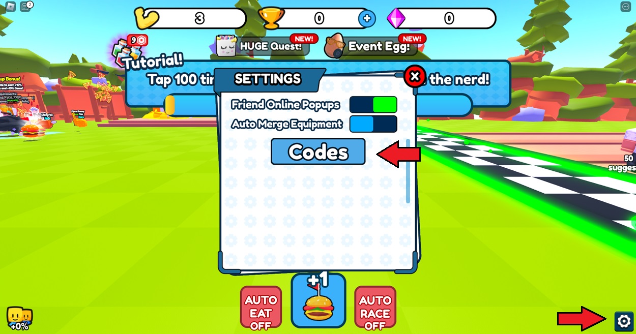 Roblox Fat Race Codes May 2026 Beebom Fat Race Redeem Option 