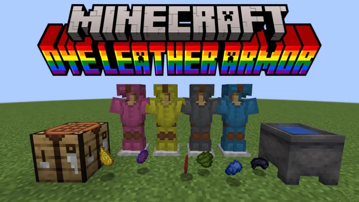 How to Dye Leather Armor in Minecraft