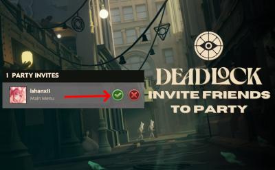 How to invite friends in Deadlock guide cover