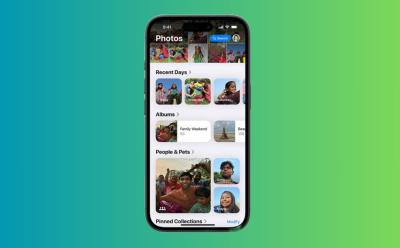 Redesigned Photos app customization iOS 18