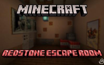 Redstone escape room in Minecraft