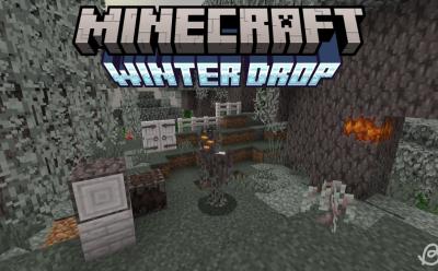 All features from the Minecraft Winter Drop