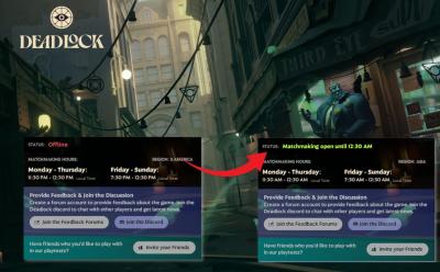 change server in Deadlock