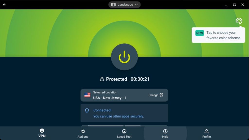 expressvpn running on chromebook