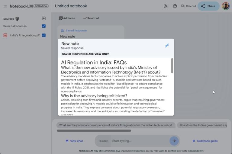 I Finally Gave Google's NotebookLM a Shot; Here's How to Use It | Beebom