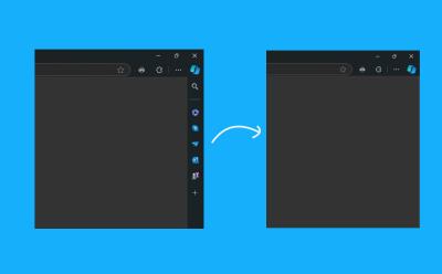microsoft removes edge sidebar